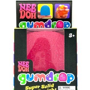 NEE DOH GumDrop Pink squishy fidget viral TIKTOK Brand New VERY RARE HTF In Hand
